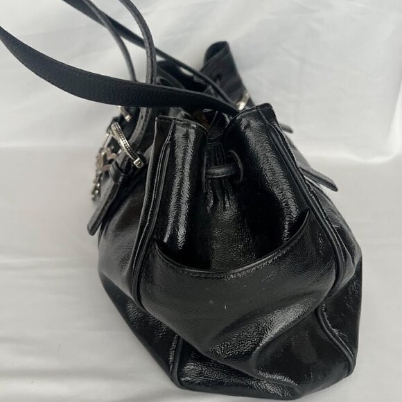 Brighton Drawstring Long Shoulder leather bag - Picture 4 of 9
